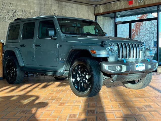 used 2022 Jeep Wrangler Unlimited 4xe car, priced at $31,980