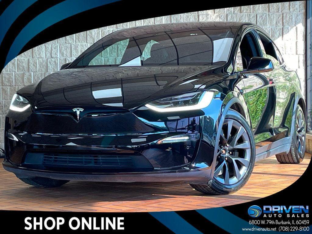 used 2022 Tesla Model X car, priced at $53,980
