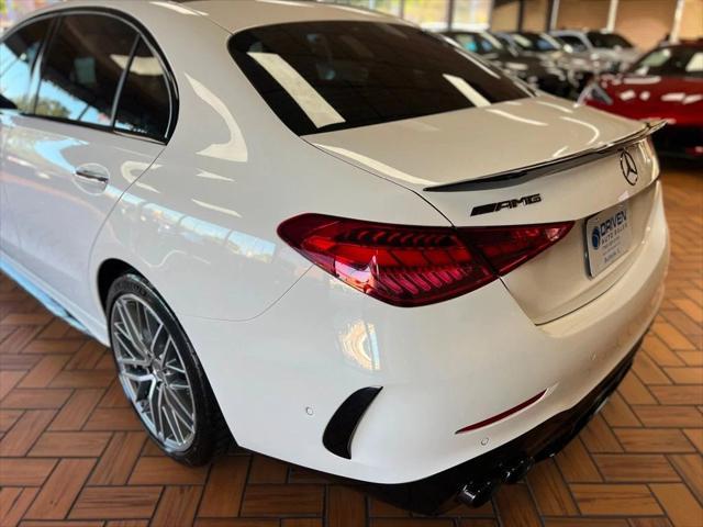 used 2023 Mercedes-Benz AMG C 43 car, priced at $49,980