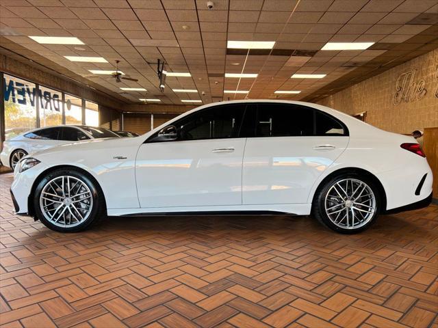 used 2023 Mercedes-Benz AMG C 43 car, priced at $49,980