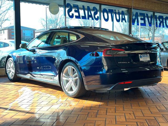 used 2014 Tesla Model S car, priced at $13,980