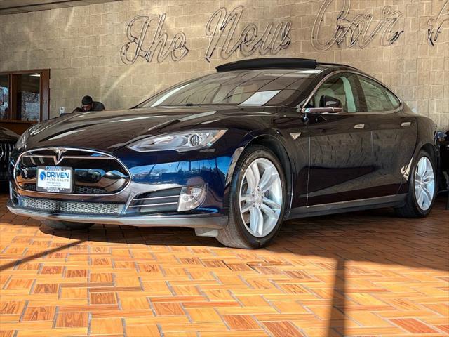 used 2014 Tesla Model S car, priced at $13,980