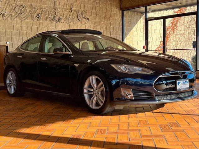 used 2014 Tesla Model S car, priced at $13,980