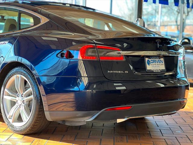 used 2014 Tesla Model S car, priced at $13,980