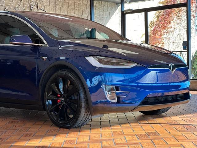 used 2020 Tesla Model X car, priced at $49,980