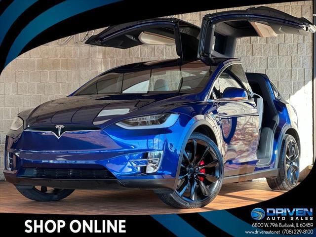 used 2020 Tesla Model X car, priced at $49,980