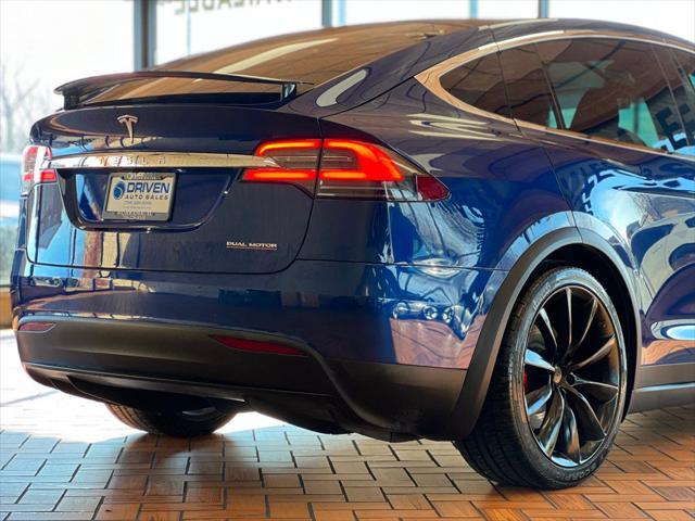 used 2020 Tesla Model X car, priced at $49,980