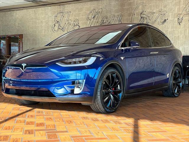 used 2020 Tesla Model X car, priced at $49,980