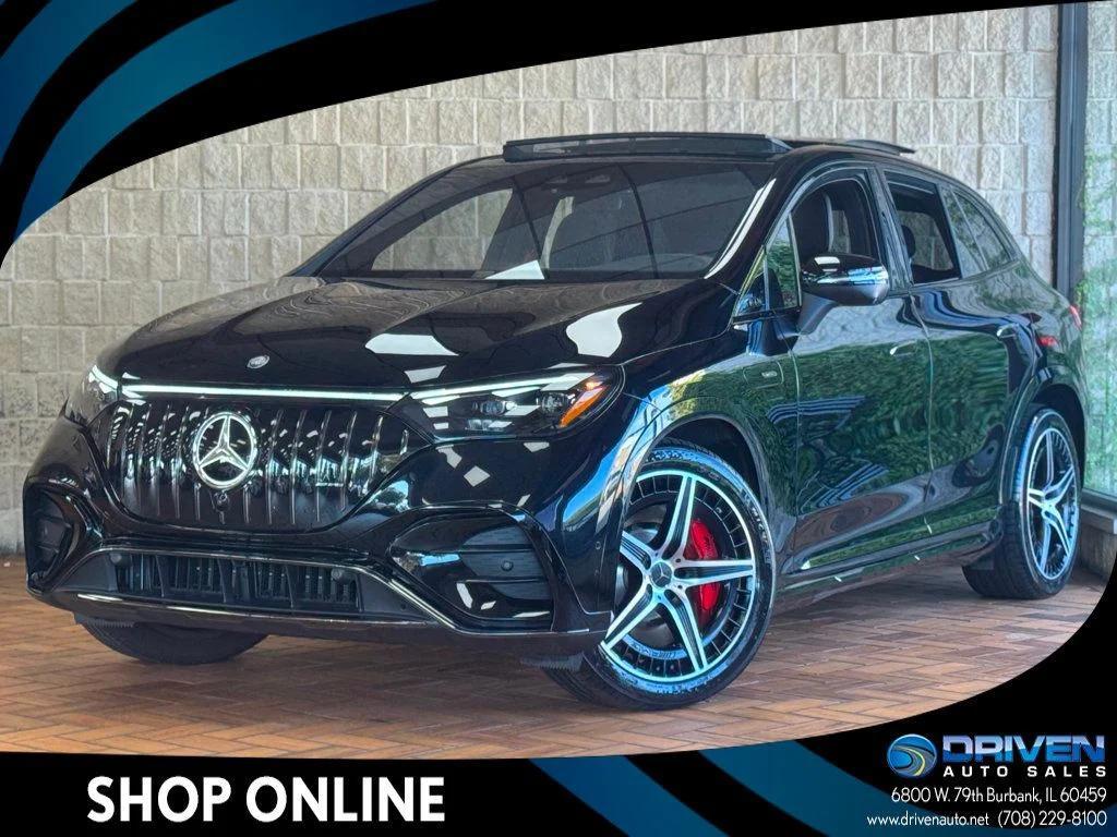 used 2024 Mercedes-Benz AMG EQE car, priced at $59,980