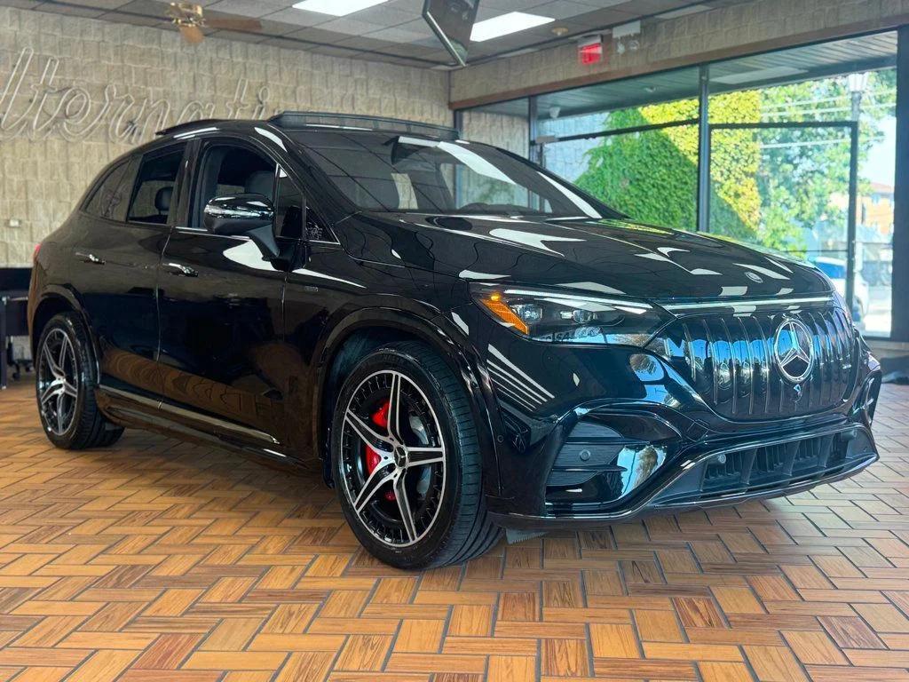 used 2024 Mercedes-Benz AMG EQE car, priced at $59,980