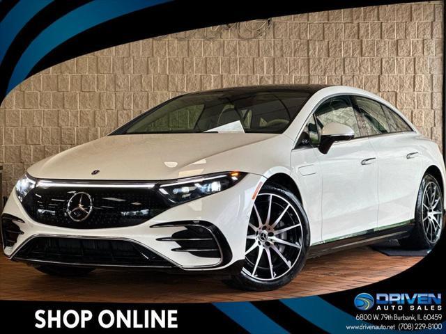 used 2022 Mercedes-Benz EQS 450+ car, priced at $39,980