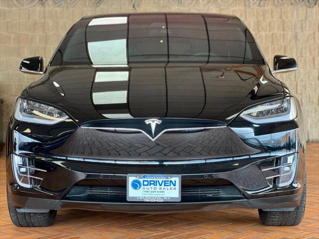 used 2020 Tesla Model X car, priced at $39,980