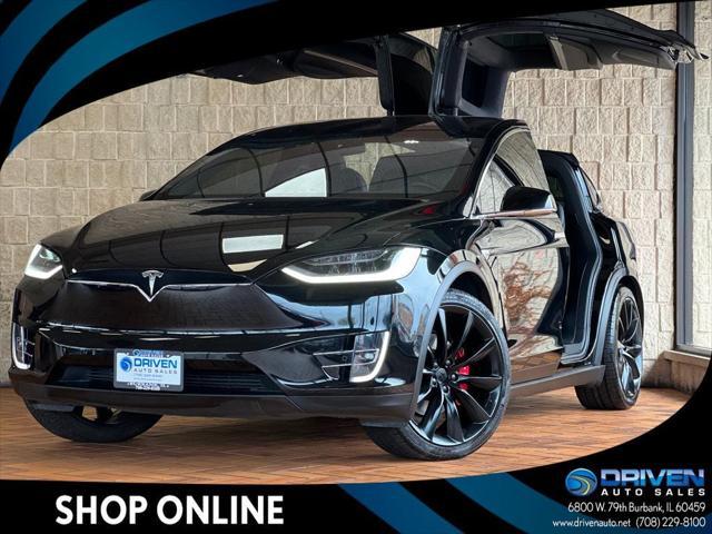 used 2020 Tesla Model X car, priced at $39,980