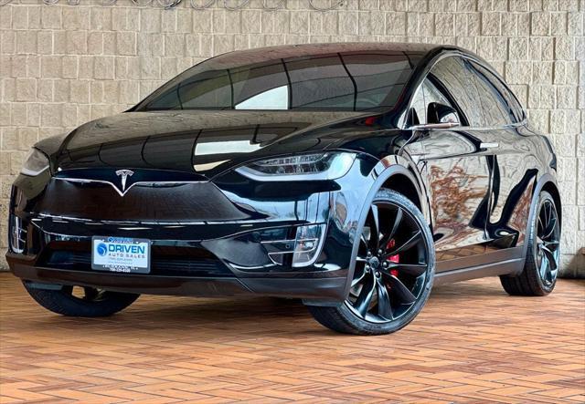 used 2020 Tesla Model X car, priced at $39,980