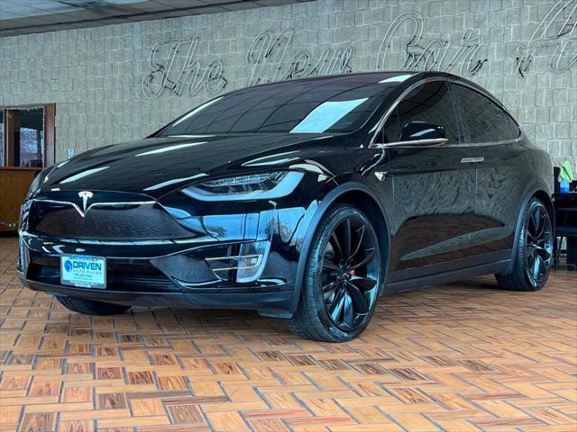 used 2020 Tesla Model X car, priced at $39,980