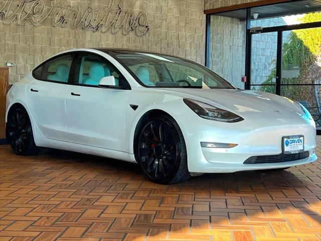 used 2021 Tesla Model 3 car, priced at $20,980