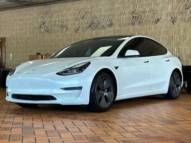 used 2022 Tesla Model 3 car, priced at $19,980
