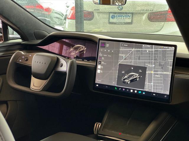 used 2021 Tesla Model S car, priced at $53,979