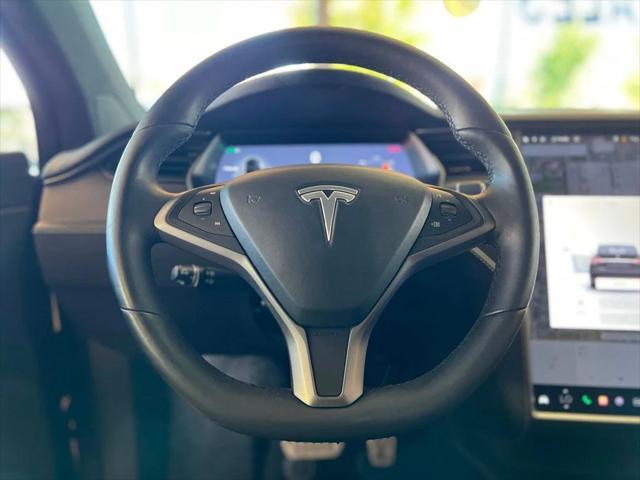 used 2021 Tesla Model X car, priced at $51,980