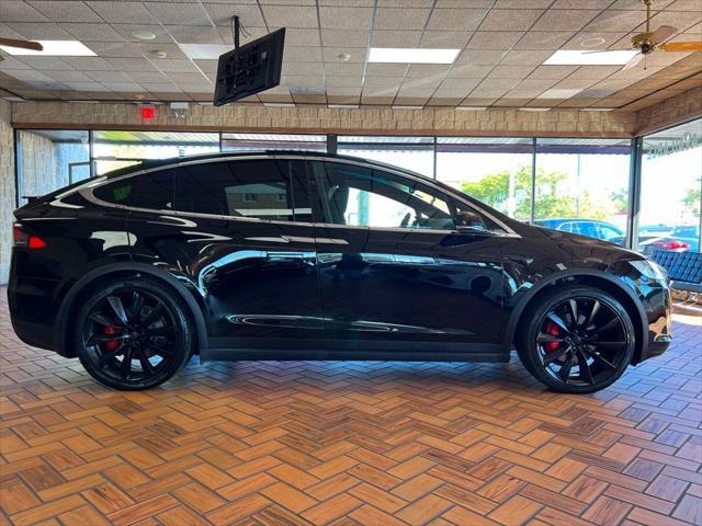 used 2021 Tesla Model X car, priced at $54,980