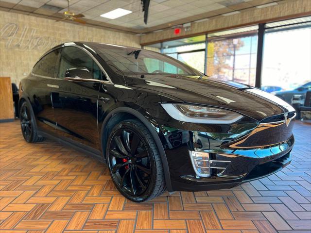 used 2021 Tesla Model X car, priced at $54,980