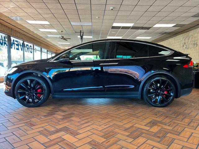 used 2021 Tesla Model X car, priced at $54,980