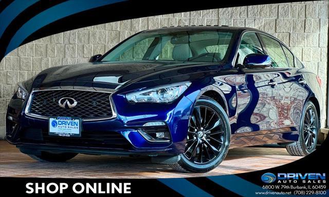 used 2022 INFINITI Q50 car, priced at $25,980