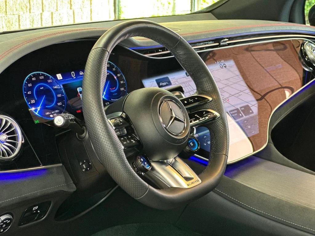 used 2024 Mercedes-Benz AMG EQE car, priced at $58,980
