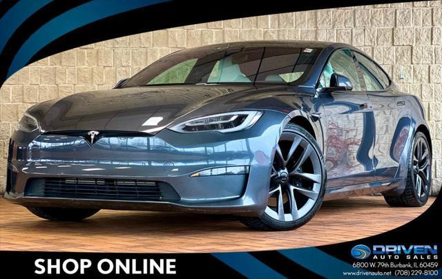 used 2022 Tesla Model S car, priced at $49,980