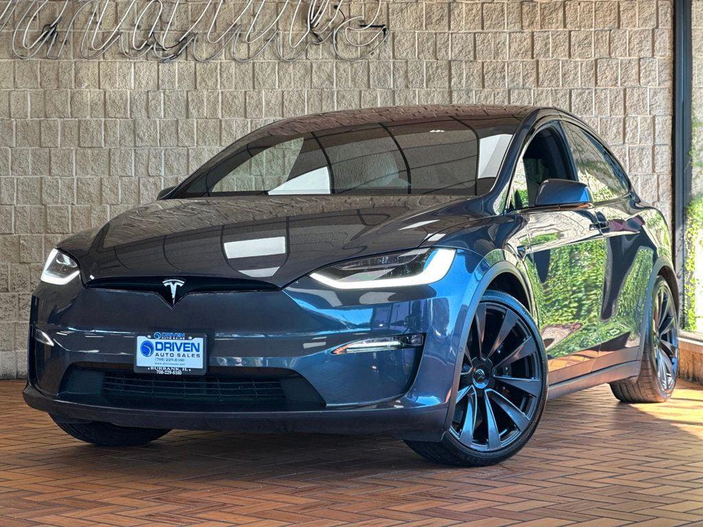 used 2022 Tesla Model X car, priced at $56,980