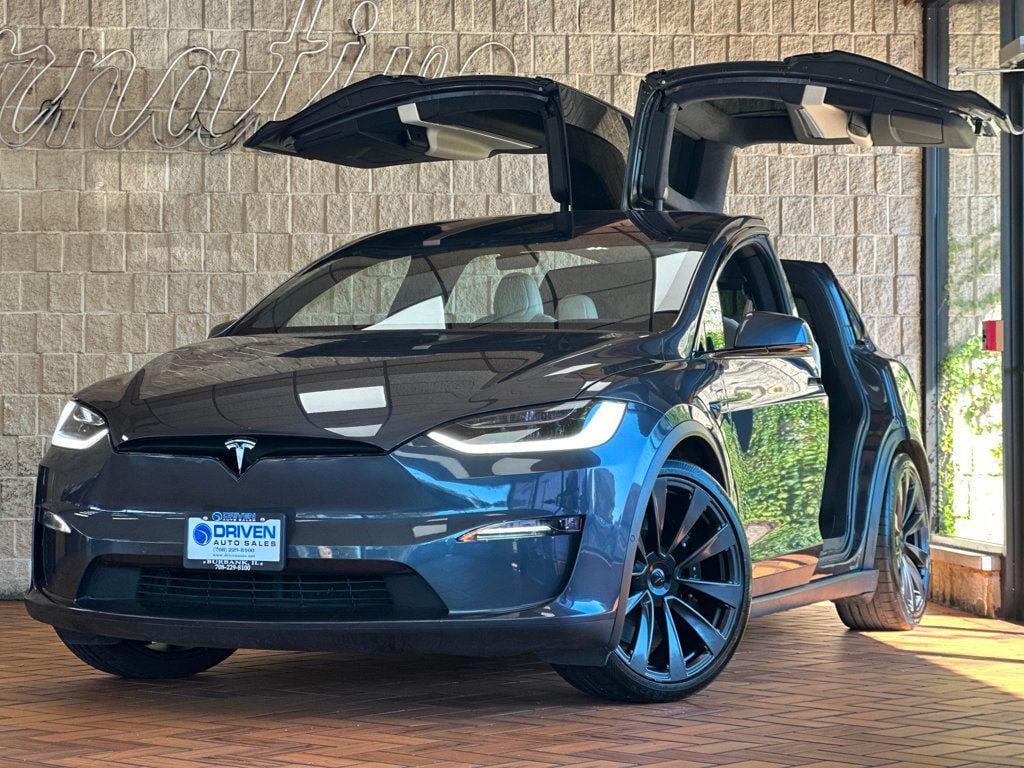 used 2022 Tesla Model X car, priced at $56,980
