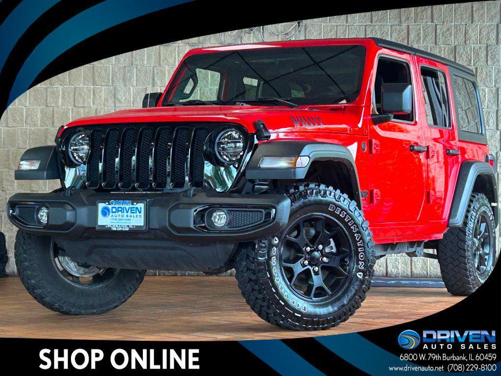 used 2021 Jeep Wrangler car, priced at $26,980