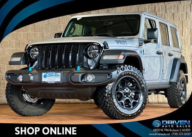 used 2023 Jeep Wrangler 4xe car, priced at $37,980