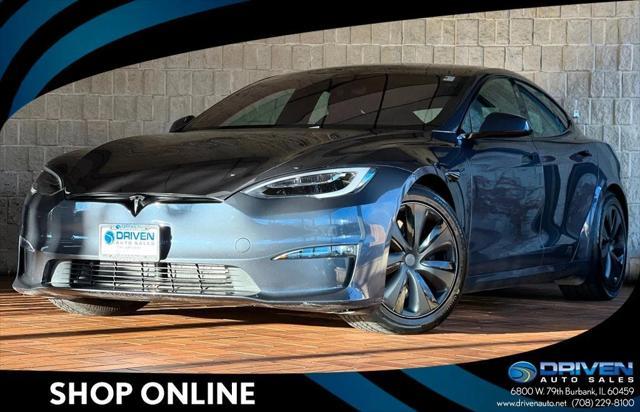 used 2022 Tesla Model S car, priced at $44,980