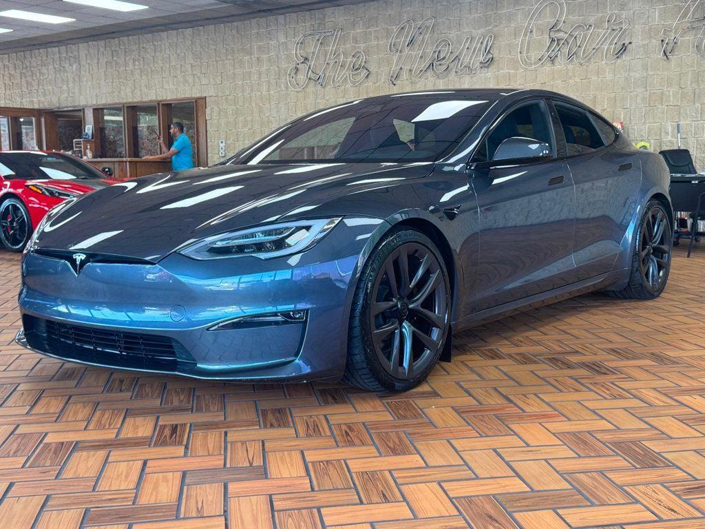 used 2021 Tesla Model S car, priced at $51,980