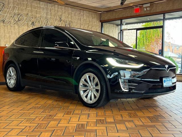 used 2021 Tesla Model X car, priced at $36,980