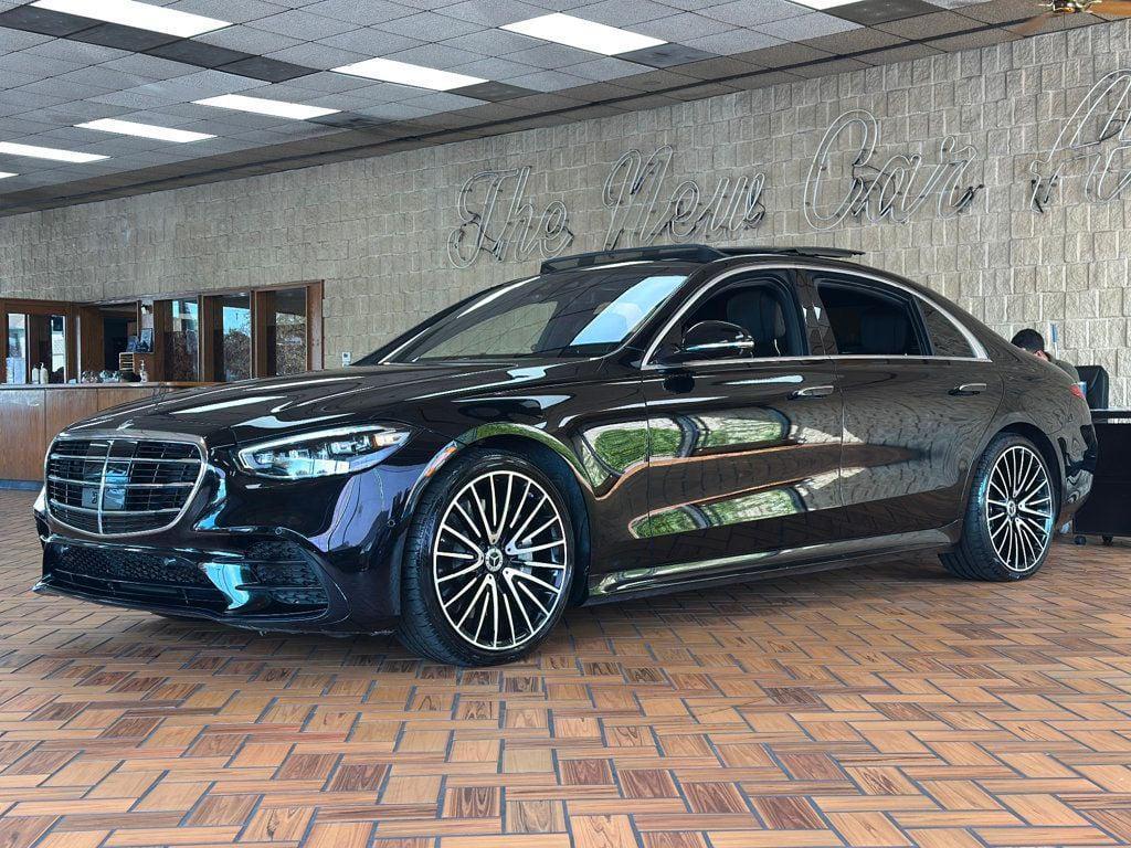 used 2022 Mercedes-Benz S-Class car, priced at $68,980