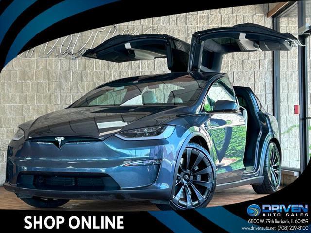 used 2023 Tesla Model X car, priced at $53,980