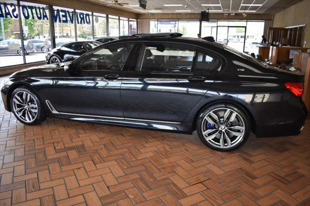 used 2019 BMW M760 car, priced at $56,980