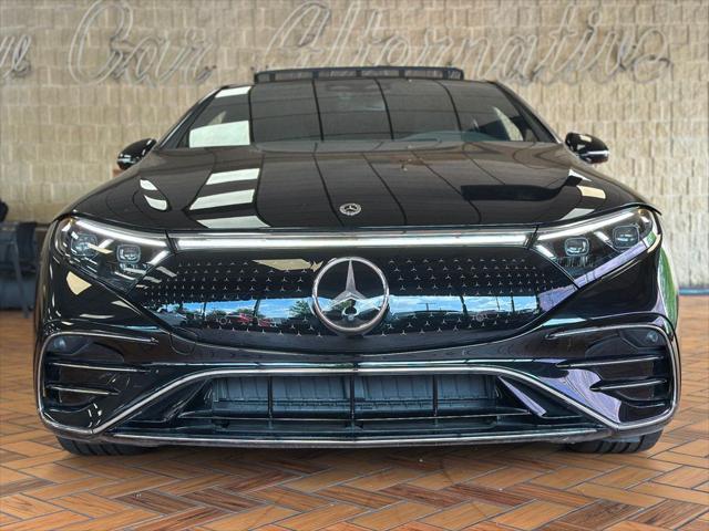 used 2022 Mercedes-Benz EQS 580 car, priced at $44,980