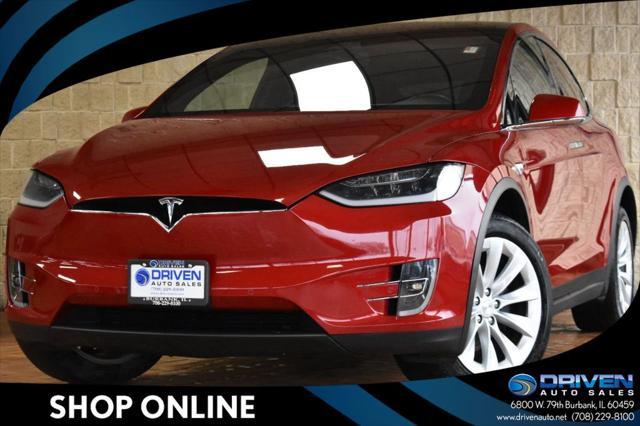 used 2018 Tesla Model X car, priced at $37,980