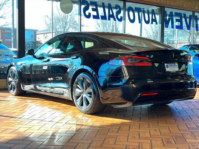 used 2021 Tesla Model S car, priced at $49,980