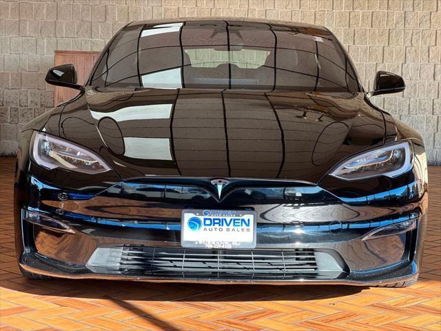 used 2021 Tesla Model S car, priced at $49,980