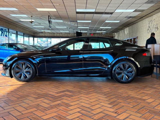 used 2021 Tesla Model S car, priced at $49,980