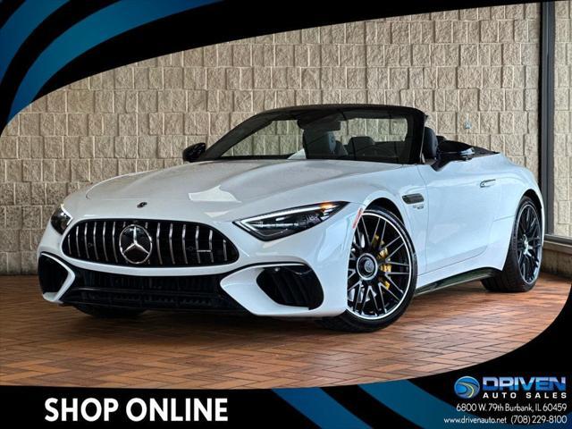 used 2022 Mercedes-Benz AMG SL 55 car, priced at $74,980