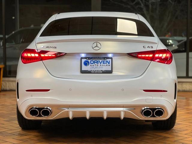 used 2023 Mercedes-Benz AMG C 43 car, priced at $45,980