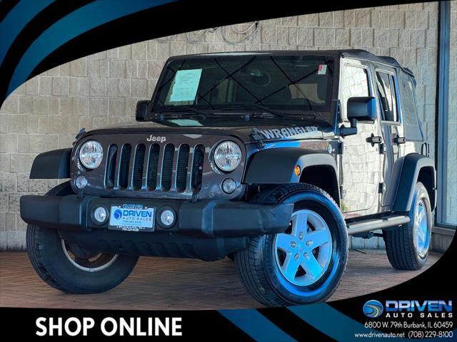 used 2016 Jeep Wrangler Unlimited car, priced at $18,980