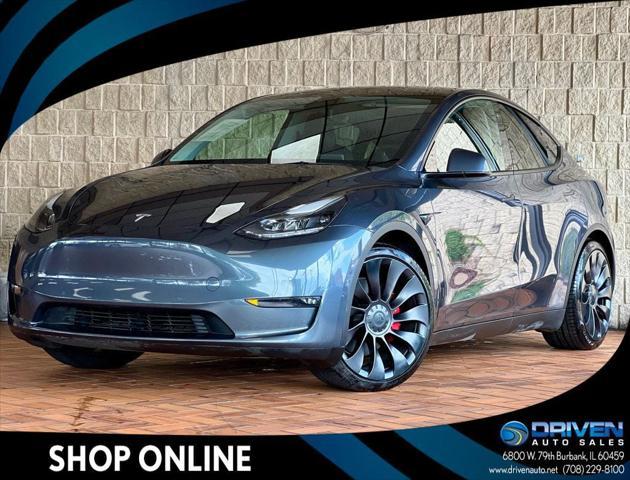 used 2021 Tesla Model Y car, priced at $33,980