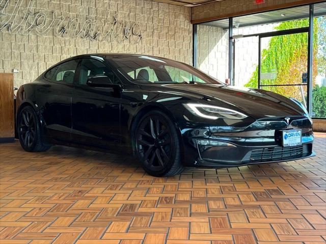 used 2021 Tesla Model S car, priced at $43,980