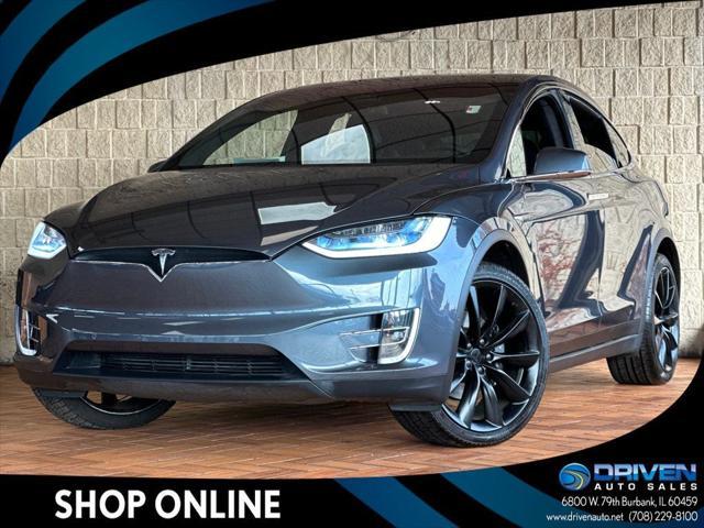 used 2020 Tesla Model X car, priced at $36,980